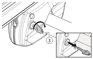 Roof Rack Crossbars Lock against Raised Rails