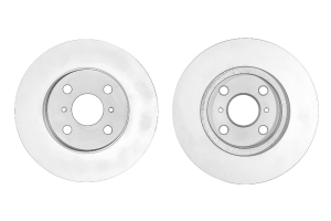 Front Brake Rotors - B100 Series Plain & GEOMET® Coated (Pair)