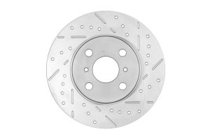 Front Brake Rotors - B130 Series Crossdrilled & Slotted (Pair)