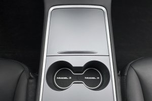 Tesla Model 3 Cup Holder & Storage Liner Mats (13-Piece Set)