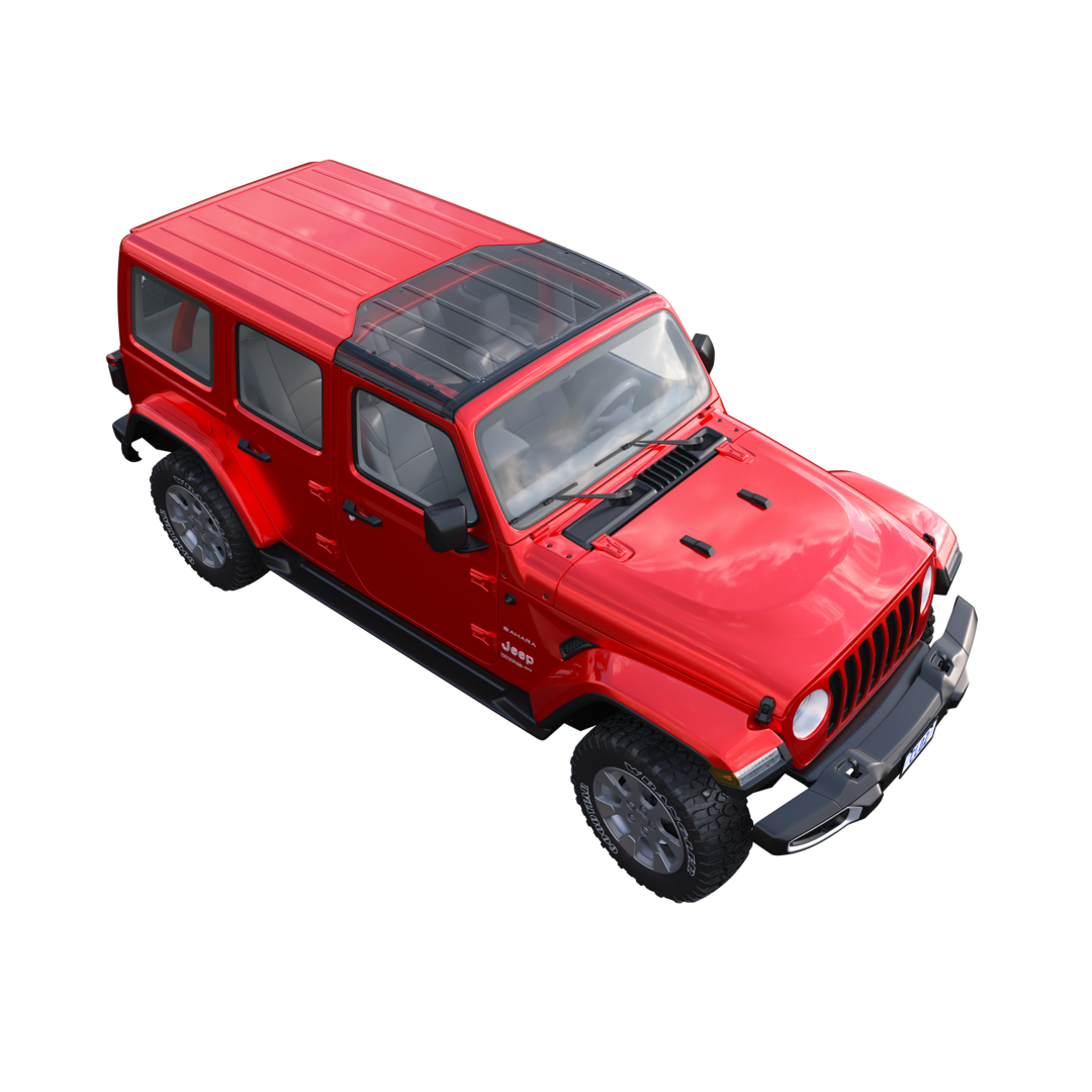 Clearlidz Jeep Wrangler JL / Gladiator JT Panoramic Freedom Clear Hard Top  | Strictly Auto Parts