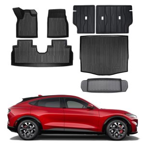 Ford Mustang Mach-E 3D Floor Mats and Cargo Mats Bundle