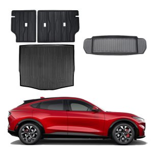 Ford Mustang Mach-E 3D Frunk and Trunk Mat Cargo Liners