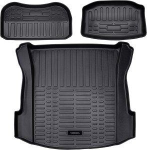 Tesla Model 3 Trunk and Frunk Mats - 3D Cargo Liners