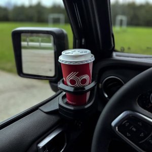 Wrangler JK / JL / Gladiator JT Window Cup Holder (Pair)
