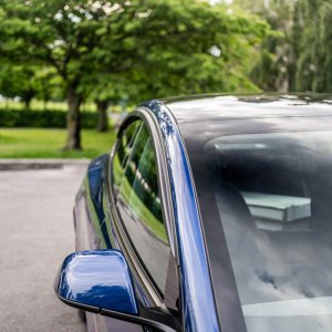 Tesla Model 3 Window Visors - Rain Guard Wind Deflectors