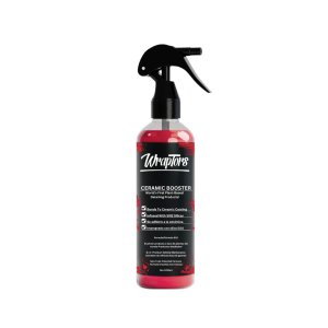 Ceramic Booster - Advanced Ceramic Protection Spray | High-Gloss Shine, Hydrophobic Coating & UV Protection | Streak-Free Finish for Wrapped & Ceramic-Coated Cars | 8oz (250ml)