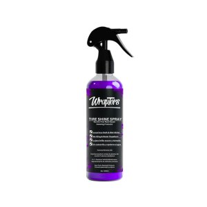 Tire Shine Spray - Luxurious Wet & Dark Shine Tire Cleaner, Plant-Based, No Sling & Water Repellant - UV Protectant | 8oz (250ml)