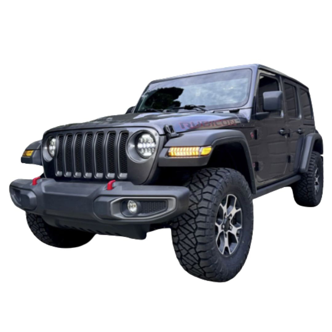 4X4Wavers Jeep Wrangler JL / 4XE / Gladiator JT LED Fender Daytime