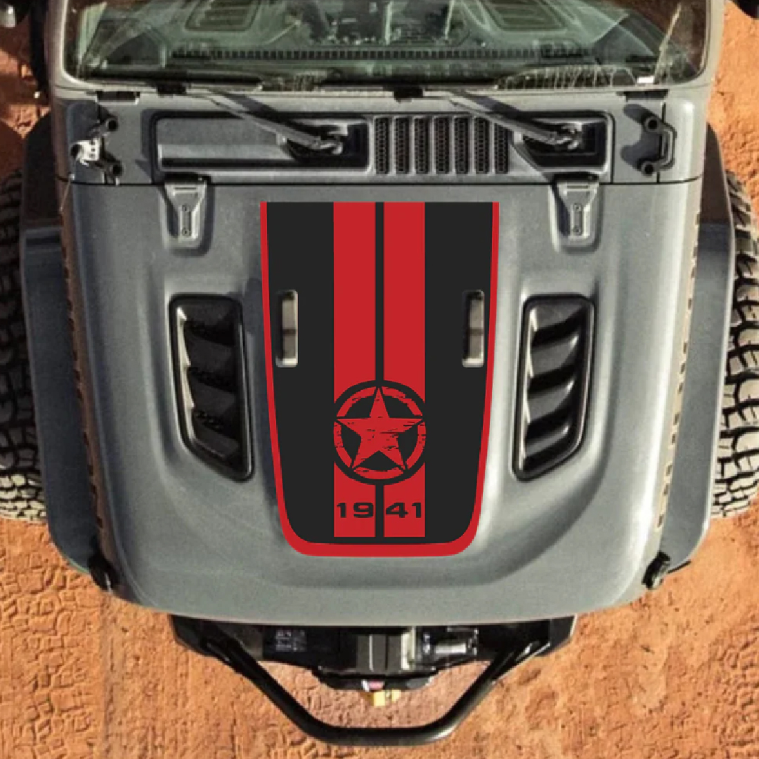 Hood Bumper Cover Jeep Wrangler JL/Gladiator-OEM Color Match - View #8