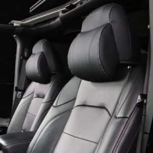 Jeep Wrangler JL/4XE / Gladiator JT Head Rest Cover with Neck Rest Pillow (2 pack)