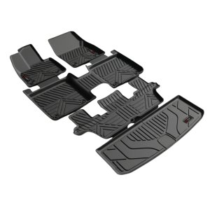 VinFast VF9 Floor Mats - Trunk Mat - 3D Floor Liner Bundle (4-Rows)